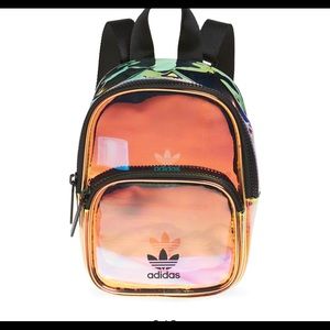 Adidas Color Shifting Transparent Mini Backpack